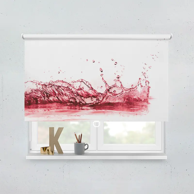 Springrollo Motiv "Rotwein Splash"