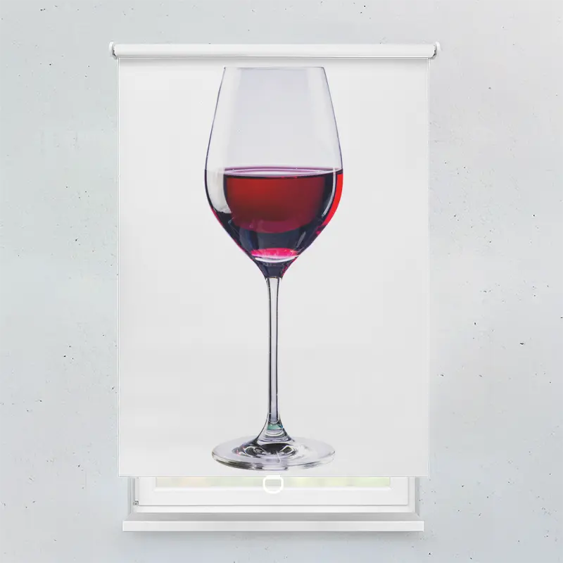 Springrollo Motiv "Glas Rotwein"