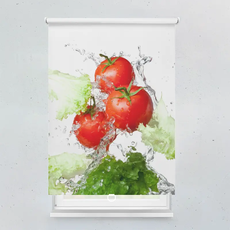Springrollo Motiv "Tomaten Im Wasser"