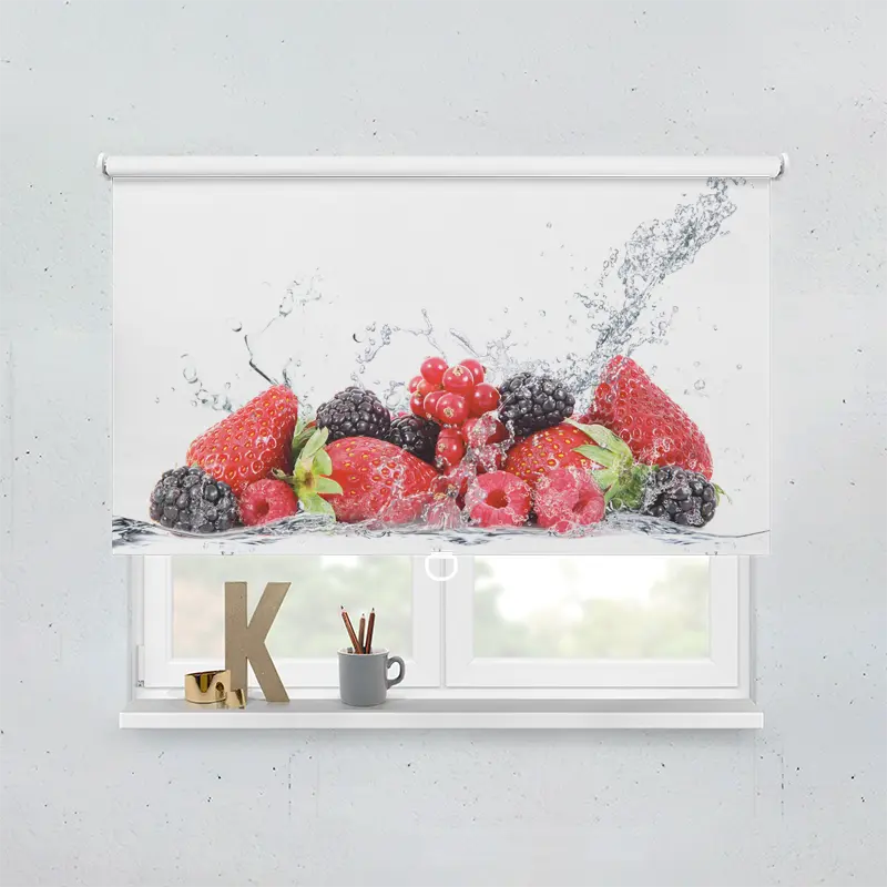 Springrollo Motiv "Beeren Ganz Frisch"