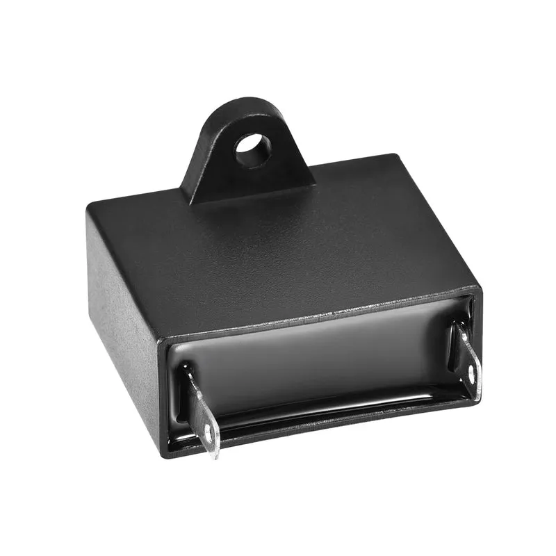 CBB61 Run Capacitor 450V AC 1.8uF 2-pin Metallized Polypropylene Film Capacitors Black for Ceiling Fan