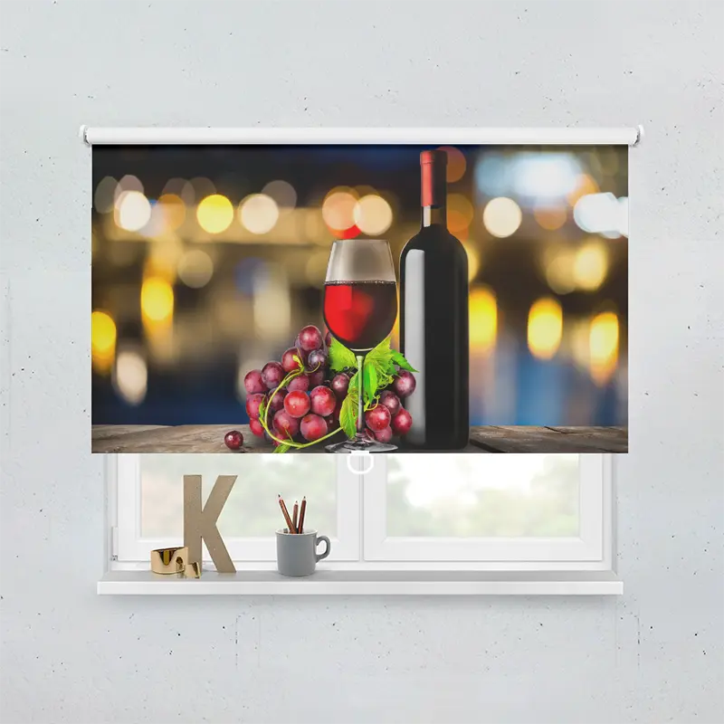 Springrollo Motiv "Rotwein"