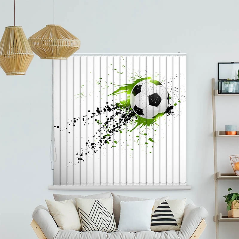 Lamellenvorhang Motiv "Soccer"