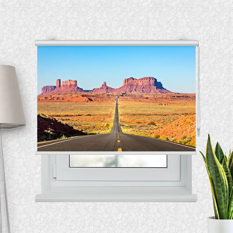 Motivrollo "Route 66 Monument Valley" | Bis B 430 x H 440 cm