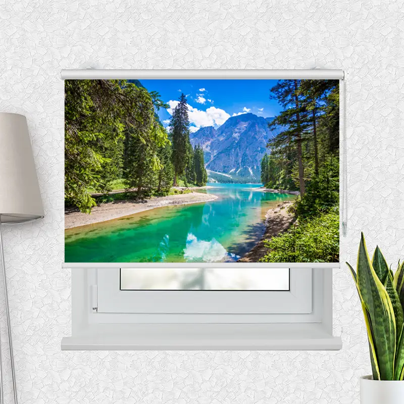 Motivrollo "Pragser Wildsee" | Bis B 430 x H 440 cm