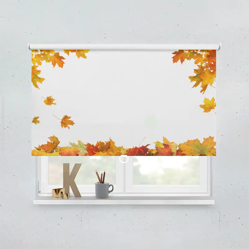 Springrollo Motiv "Herbstblätter"