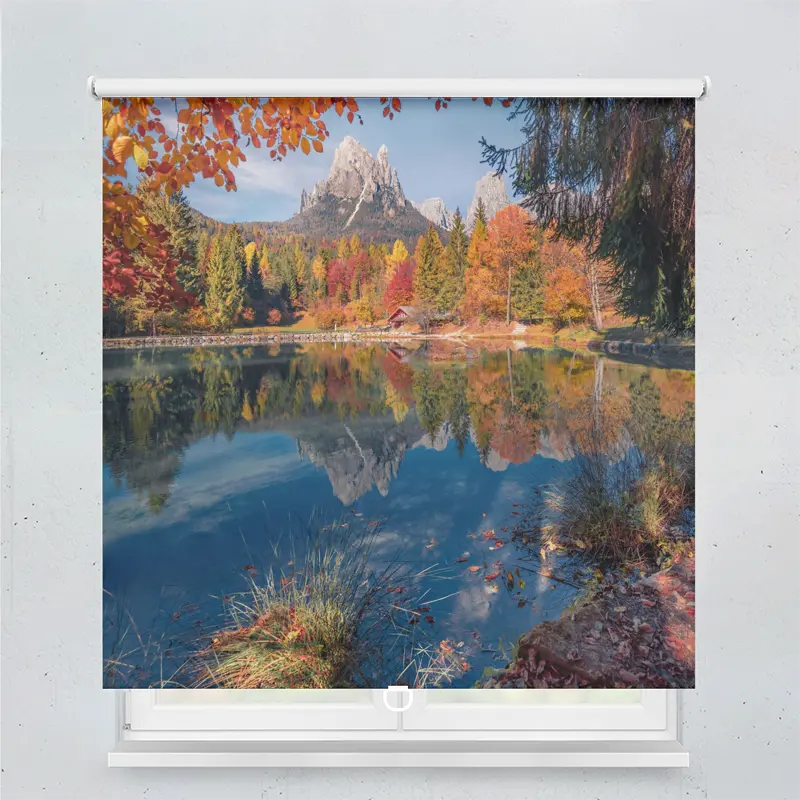 Springrollo Motiv "Herbst Welspergsee"