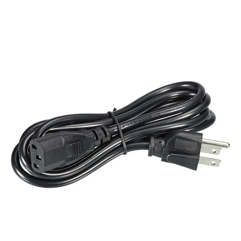AC Power Cord 3 Prong 3ft 18 AWG Plug AC Cable NEMA 5-15P to C13 Female