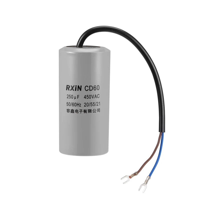 250uf Motor Star Capacitor 250mfd AC 450V for HVAC Single-Phase 50/60Hz AC Motor
