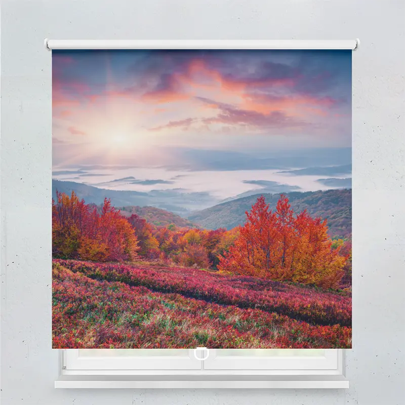 Springrollo Motiv "Herbstlandschaft"