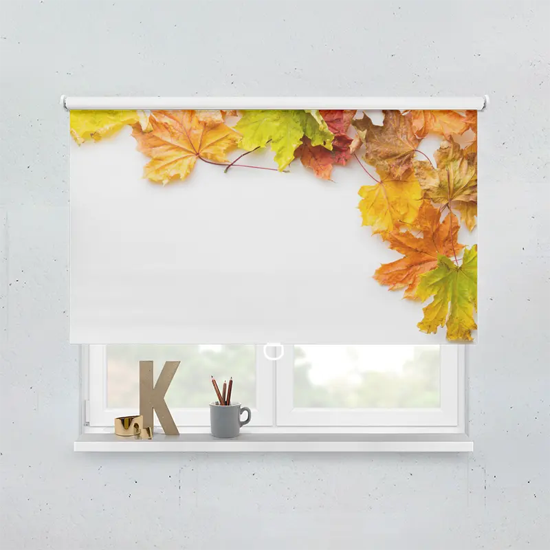 Springrollo Motiv "Herbstblätter"