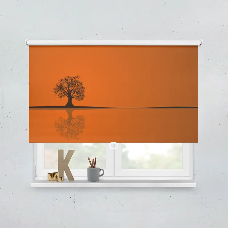 Springrollo Motiv "Baum Im Herbst"