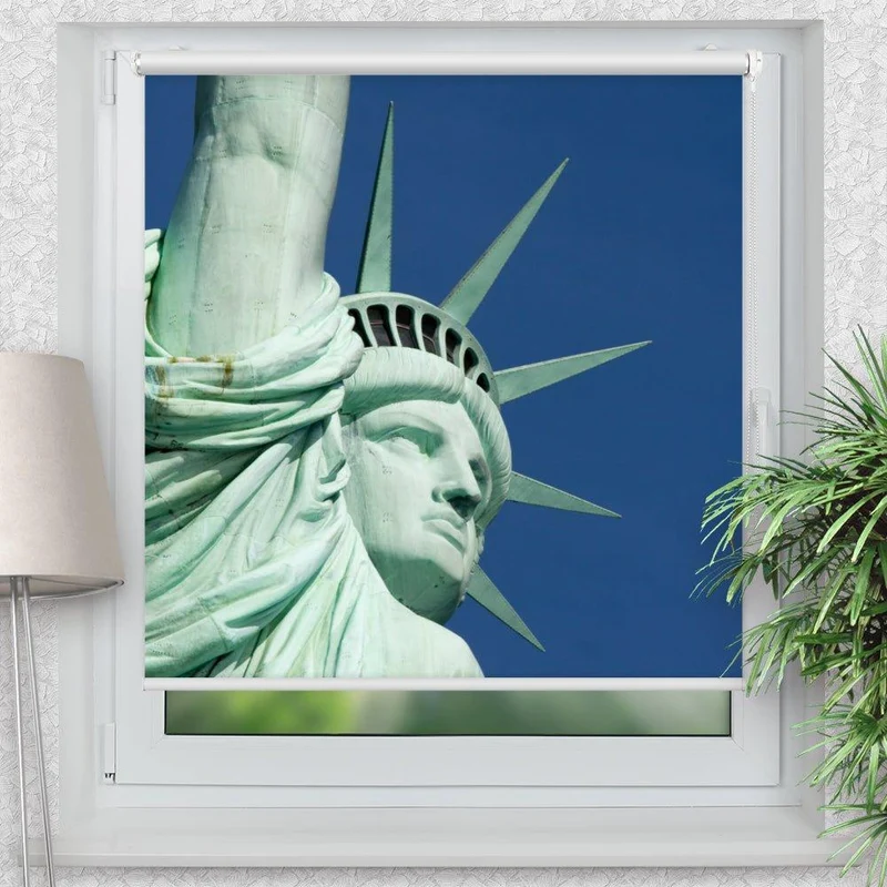 Klemmfix Rollo "Liberty York" | Motiv-Klemmrollo