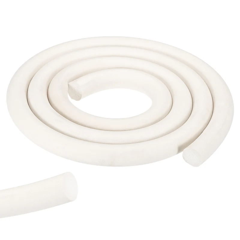 Foam Backer Rod, 49/50" x 6.6Ft Foamed Silicone Foam Caulk Saver, White