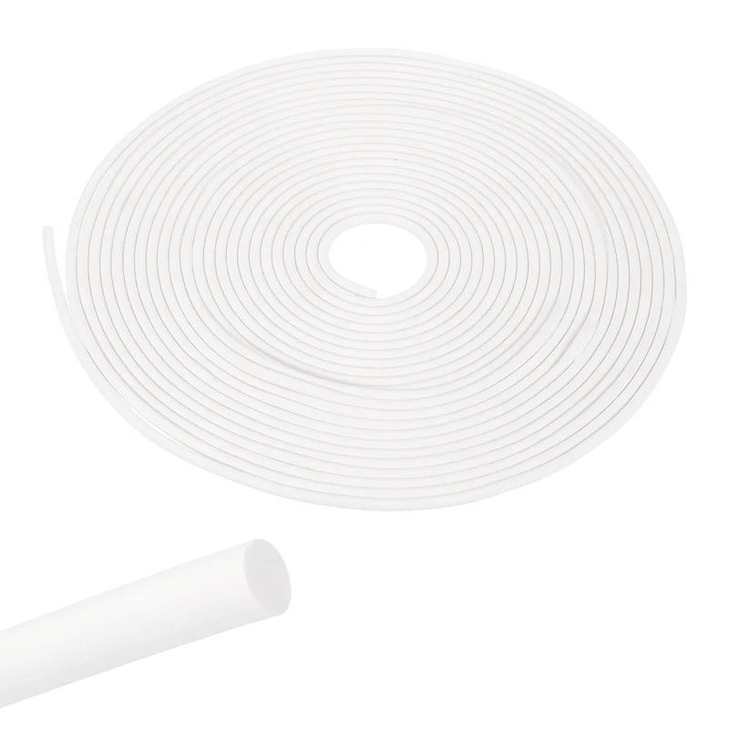 Foam Backer Rod, 4/25" x 32.8Ft Foamed Silicone Foam Caulk Saver, White