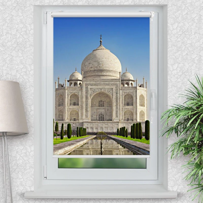 Klemmfix Rollo "Taj Mahal" | Motiv-Klemmrollo