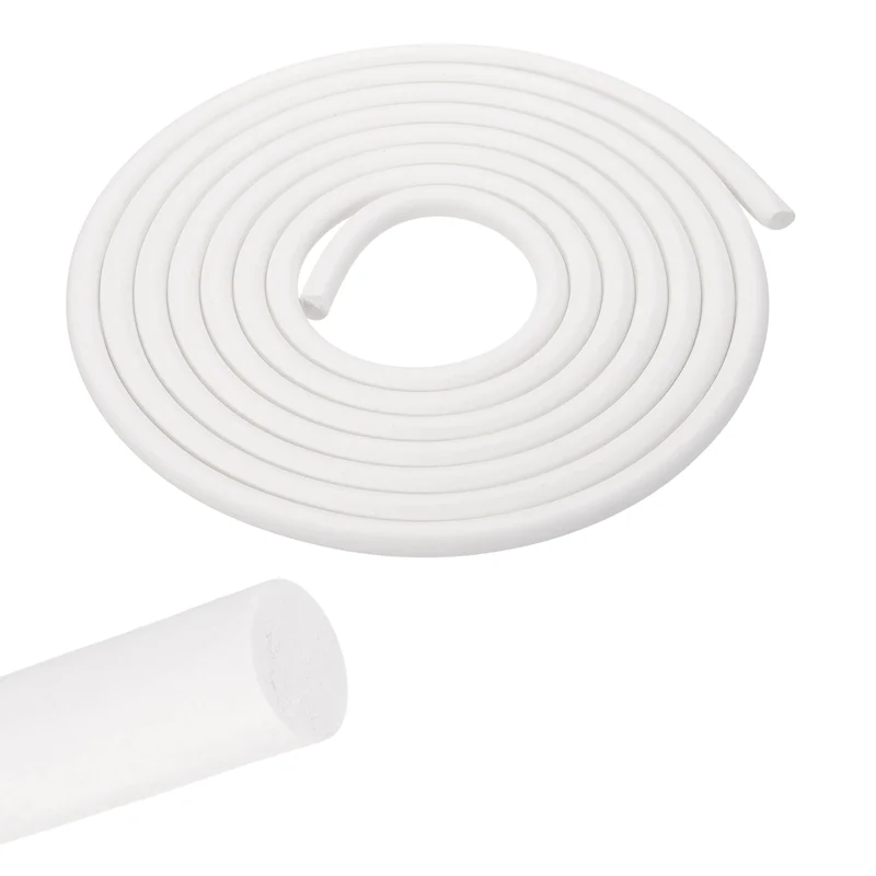 Foam Backer Rod, 27/64" x 9.8Ft Foamed Silicone Foam Caulk Saver, White