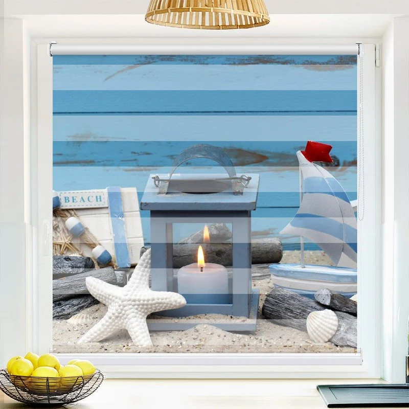 Klemmfix Doppelrollo "Shabby Sand" | Klemm Doppelrollo