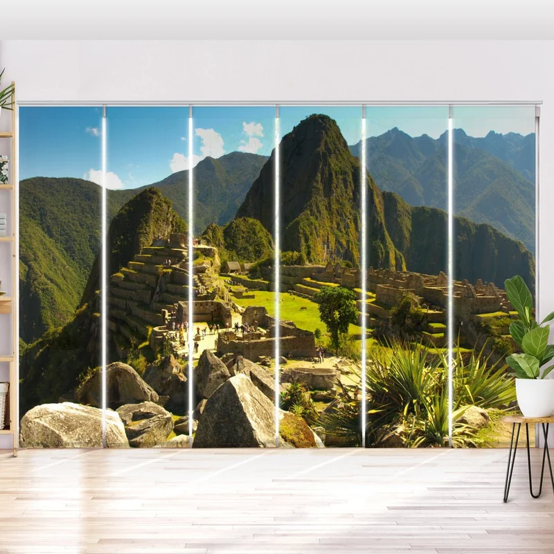 Schiebegardine Motiv "Machu Picchu Peru"