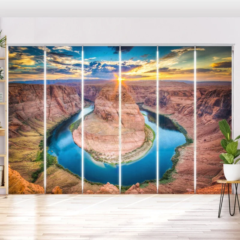 Schiebegardine Motiv "Arizona Horseshoe Grand Canyon"