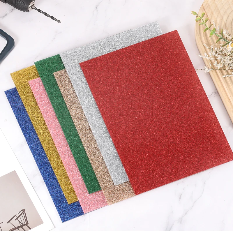 3Pcs Silver Glitter Acrylic Sheets 1/8" Thickness 12" x 8" PMMA Sheets
