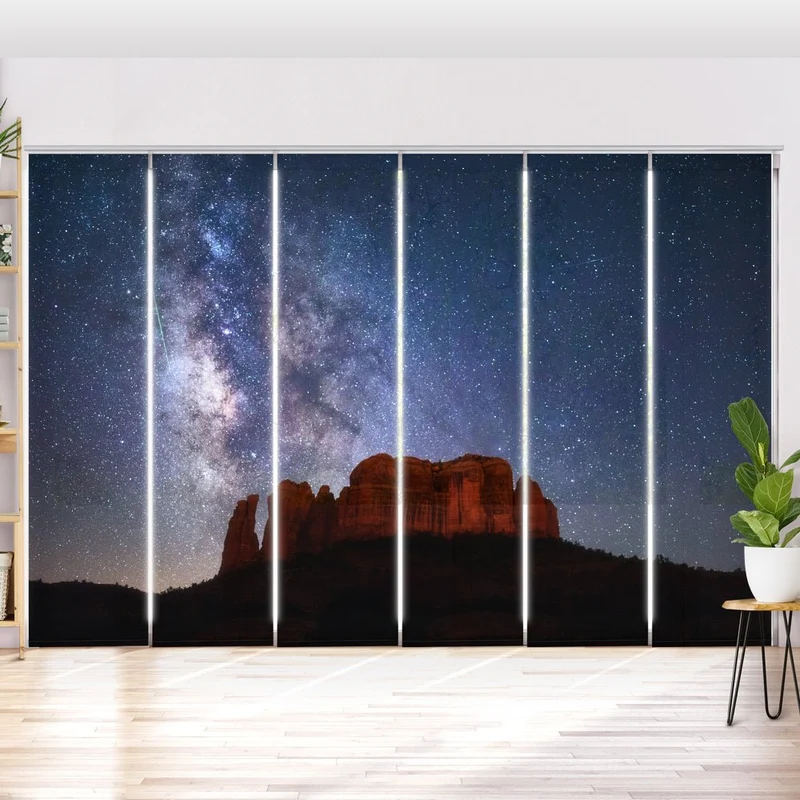 Schiebegardine Motiv "Arizona Milchstrasse Himmel Nacht"