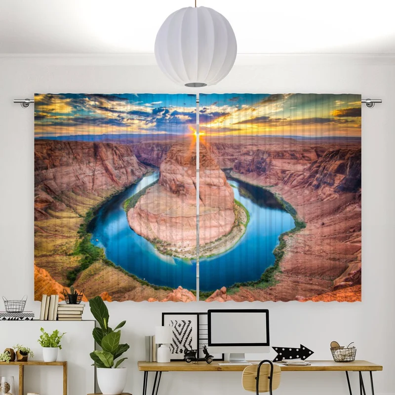 Vorhang Motiv "Horseshoe Arizona"