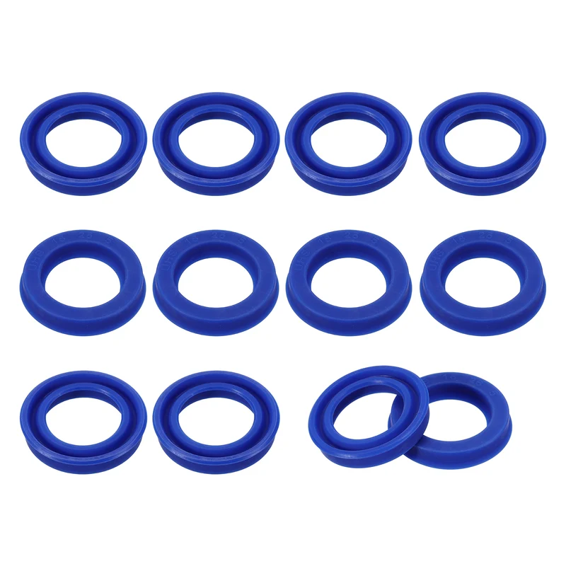 12 Pcs UHS Radial Shaft Seal 18mm ID x 26mm OD x 5mm W Metric TPU Oil Seal Blue