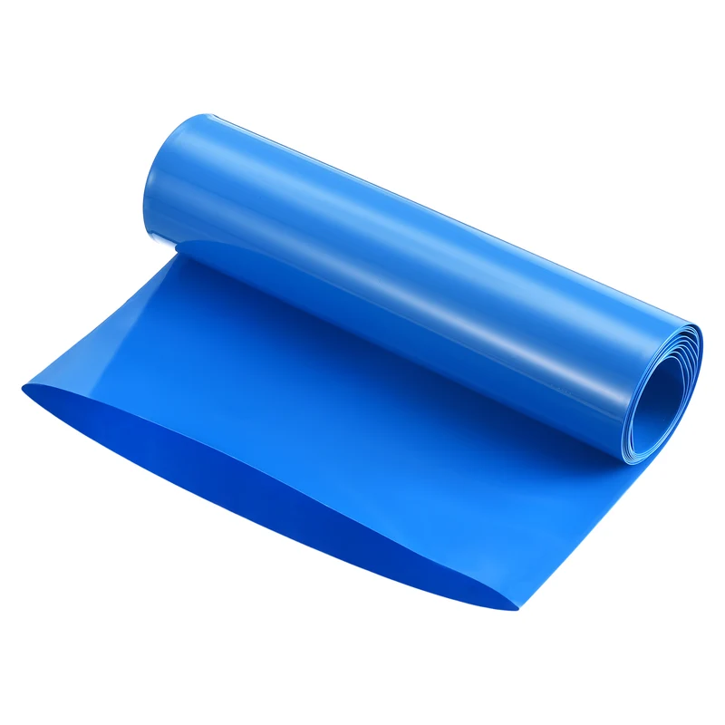 Battery Wrap, Heat Shrink Tubing, 220mm Flat Width 140mm ID, Blue