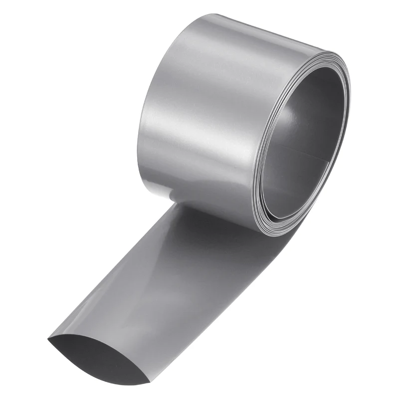 Battery Wrap, Heat Shrink Tubing, 32mm Flat Width 20mm ID, Gray