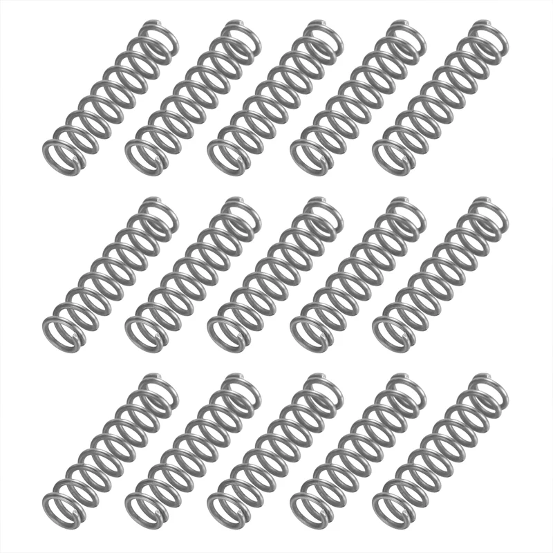 20Pcs SP 9701 Compression Spring 304 Stainless Steel, 0.035" GA, 1/4"x1"