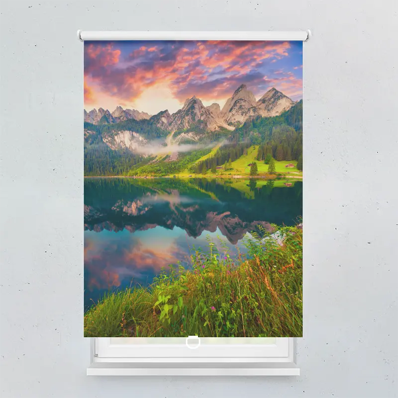 Springrollo Motiv "Gosausee Berglandschaft"