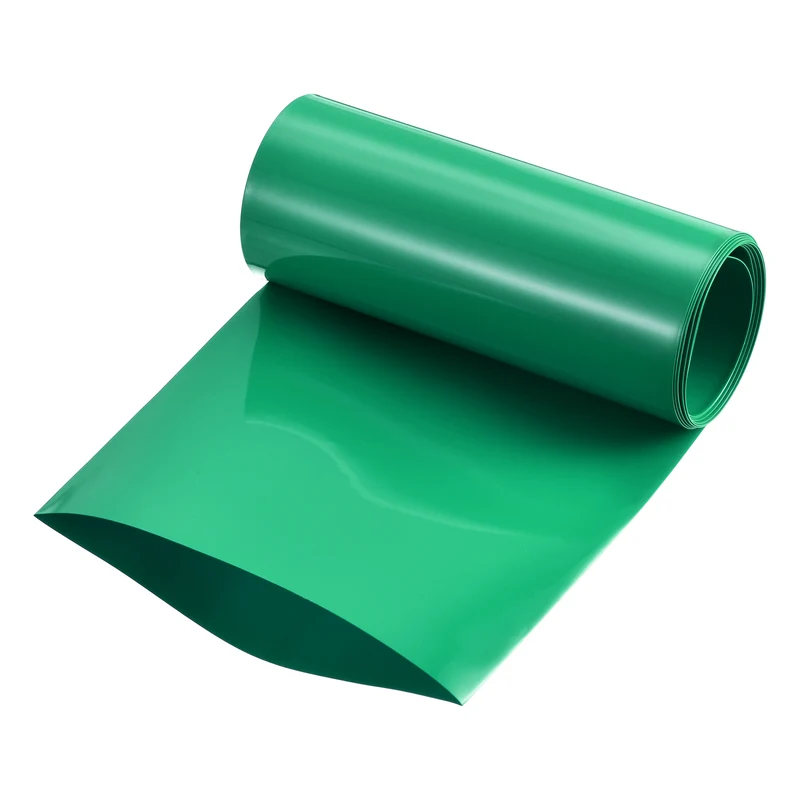 Battery Wrap, Heat Shrink Tubing, 135mm Flat Width 86mm ID, Green