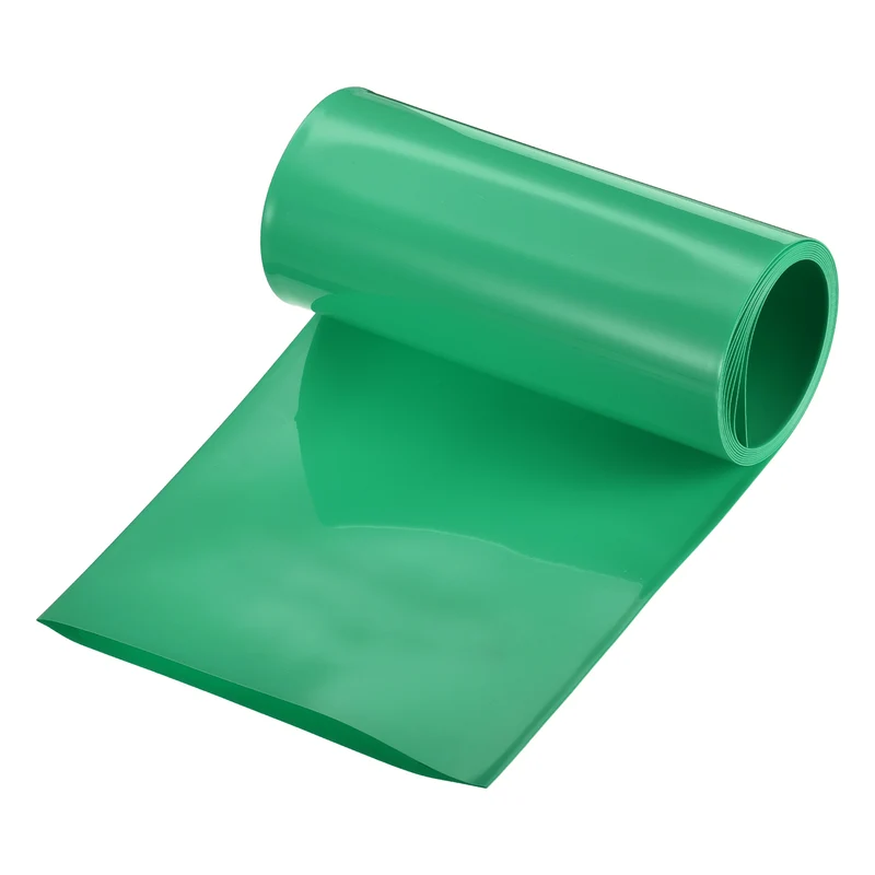 Battery Wrap, Heat Shrink Tubing, 120mm Flat Width 76mm ID, Green