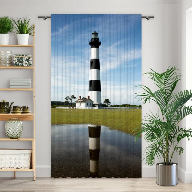 Vorhang Motiv "Leuchtturm Bodie Island"