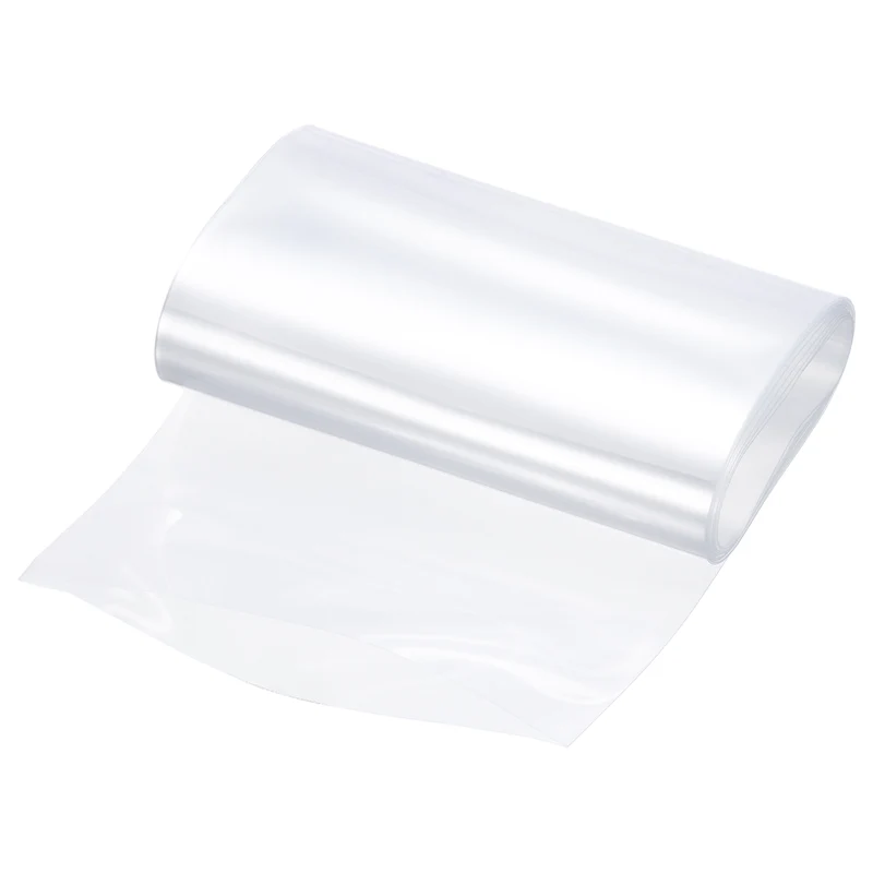 Battery Wrap, Heat Shrink Tubing, 103mm Flat Width 66mm ID, Transparent