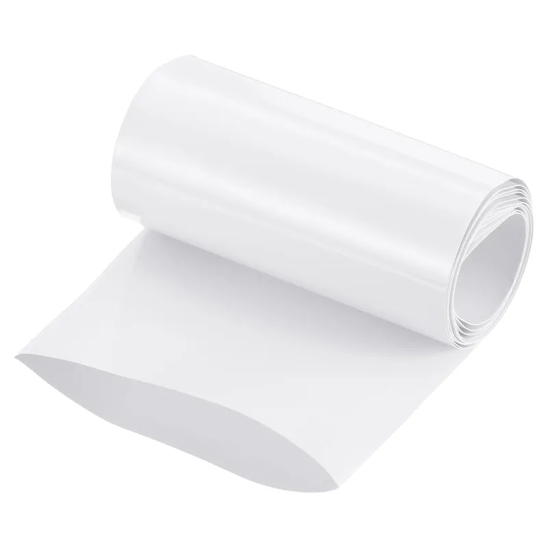 Battery Wrap, Heat Shrink Tubing, 103mm Flat Width 66mm ID, White
