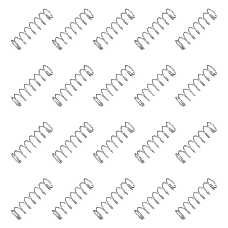 20Pcs Compression Spring 304 Stainless Steel, 1.2mm Wire, 13x45mm (ODxL)