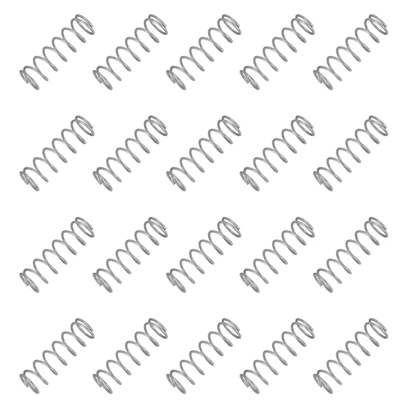 20Pcs Compression Spring 304 Stainless Steel, 1.2mm Wire, 13x40mm (ODxL)