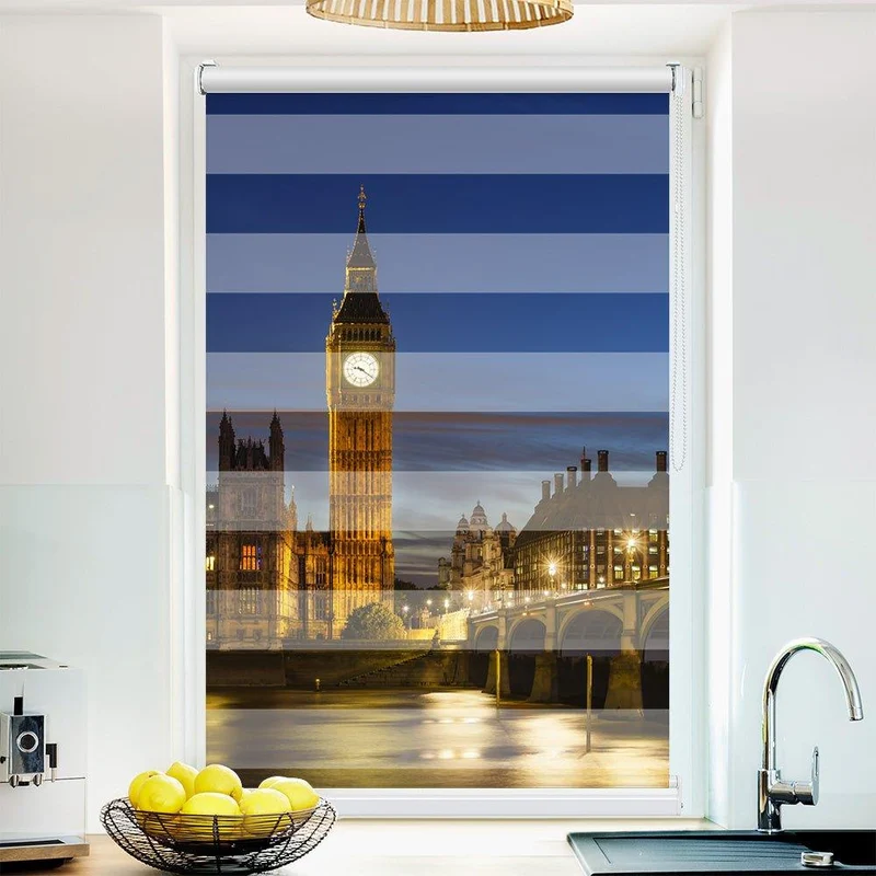 Klemmfix Doppelrollo "Big Westminster" | Klemm Doppelrollo
