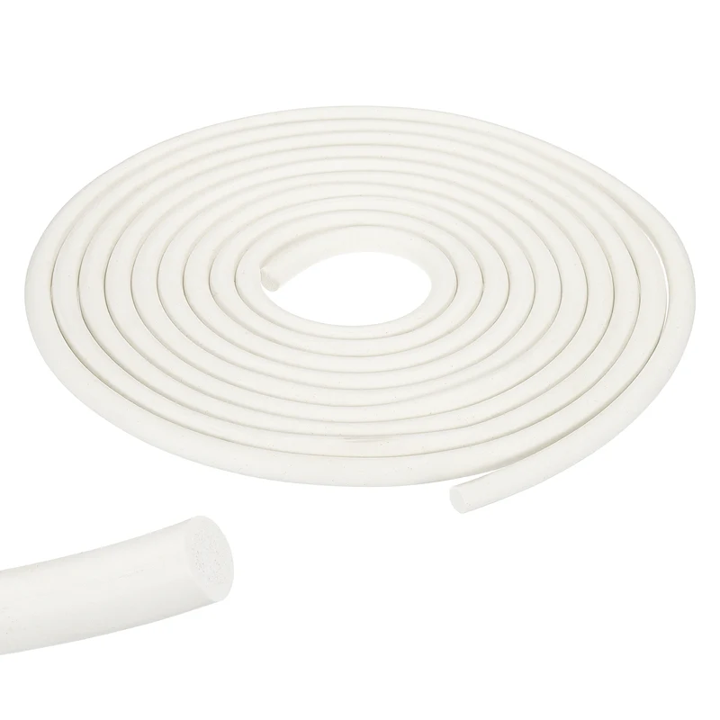 Foam Backer Rod, 15/32" x 19.7Ft Foamed Silicone Foam Caulk Saver, White