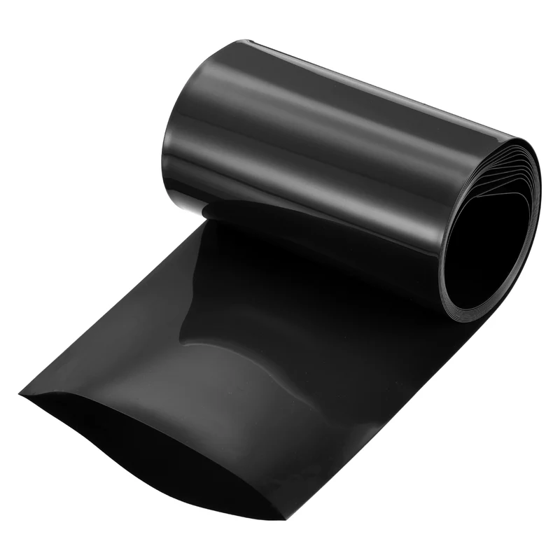 Battery Wrap, Heat Shrink Tubing, 90mm Flat Width 57mm ID, Black