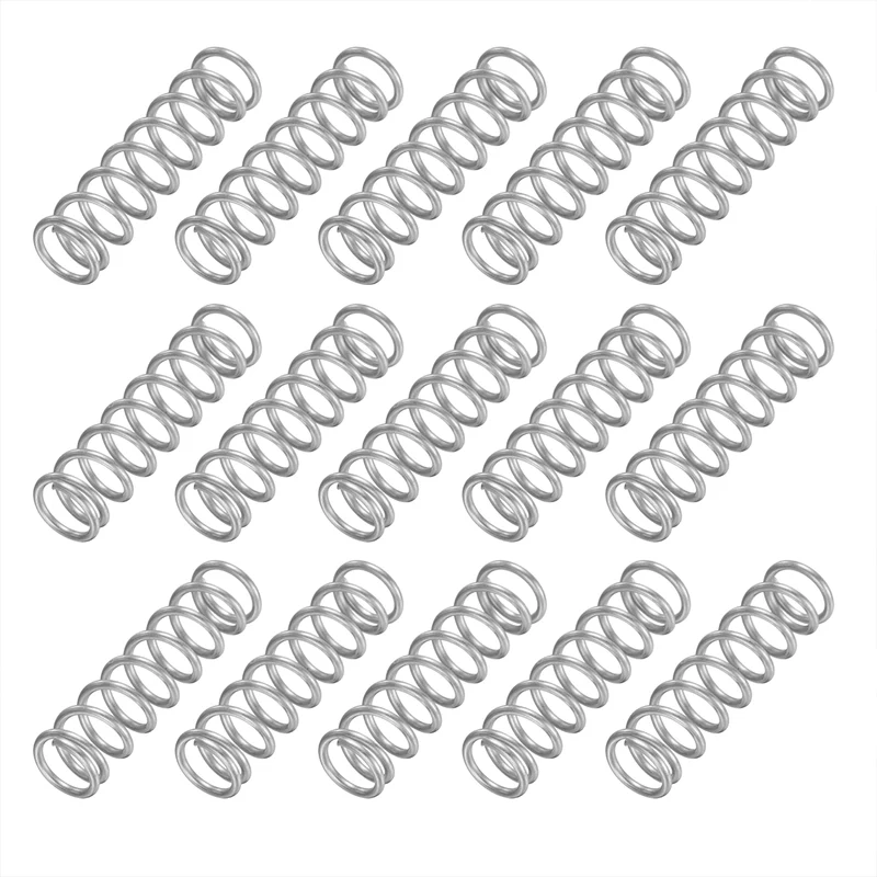 20Pcs SP 9720 Compression Spring 304 Stainless Steel, 0.041" GA, 5/16"x1-1/4"