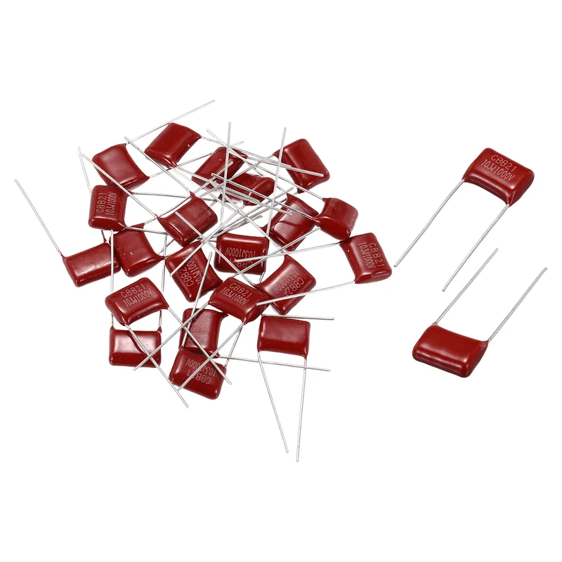 20Pcs CBB22 1000V 103J 5% Tolerance Metallized Polypropylene Film Capacitors