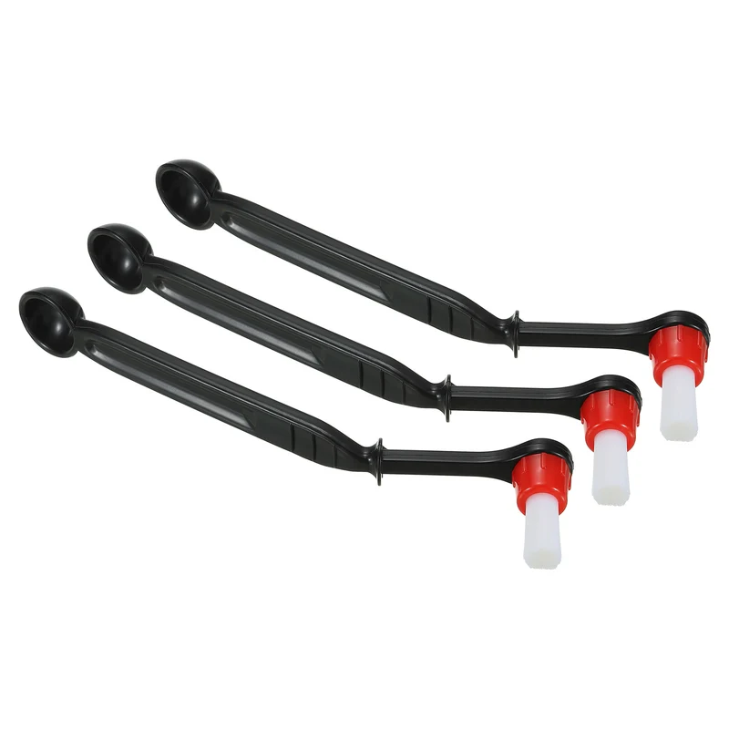 Coffee Machine Brush, 3Pcs Coffee Cleaning Tool for Espresso Machine, Red
