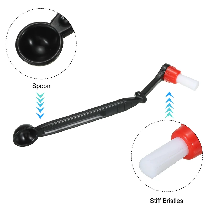 Coffee Machine Brush, 3Pcs Coffee Cleaning Tool for Espresso Machine, Red
