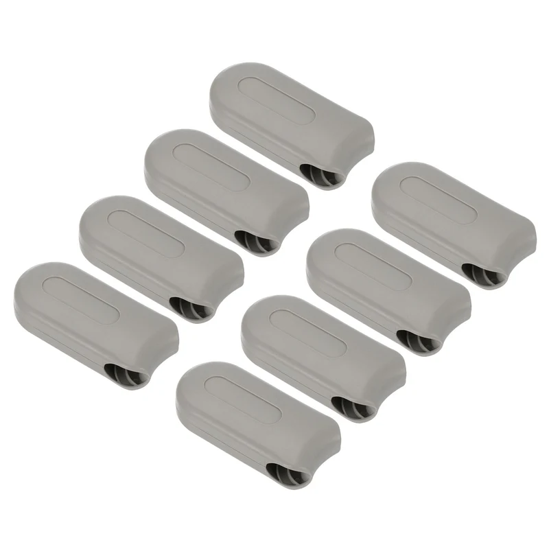 Blind Cord Weight, 8Pcs Curtain Shutter Beaded Roller Chain Handle Grey