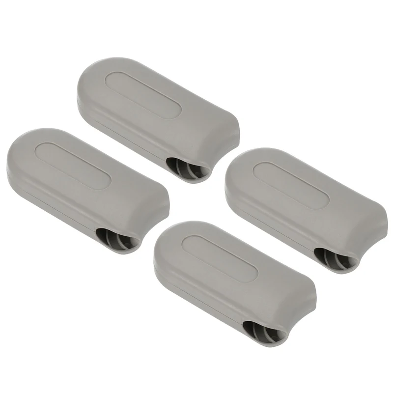 Blind Cord Weight, 4Pcs Curtain Shutter Beaded Roller Chain Handle Grey
