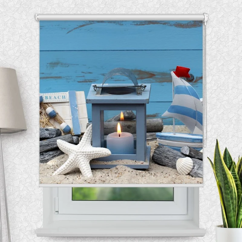Motivrollo 'Deko Maritim' | Bis B 430 x H 440 cm