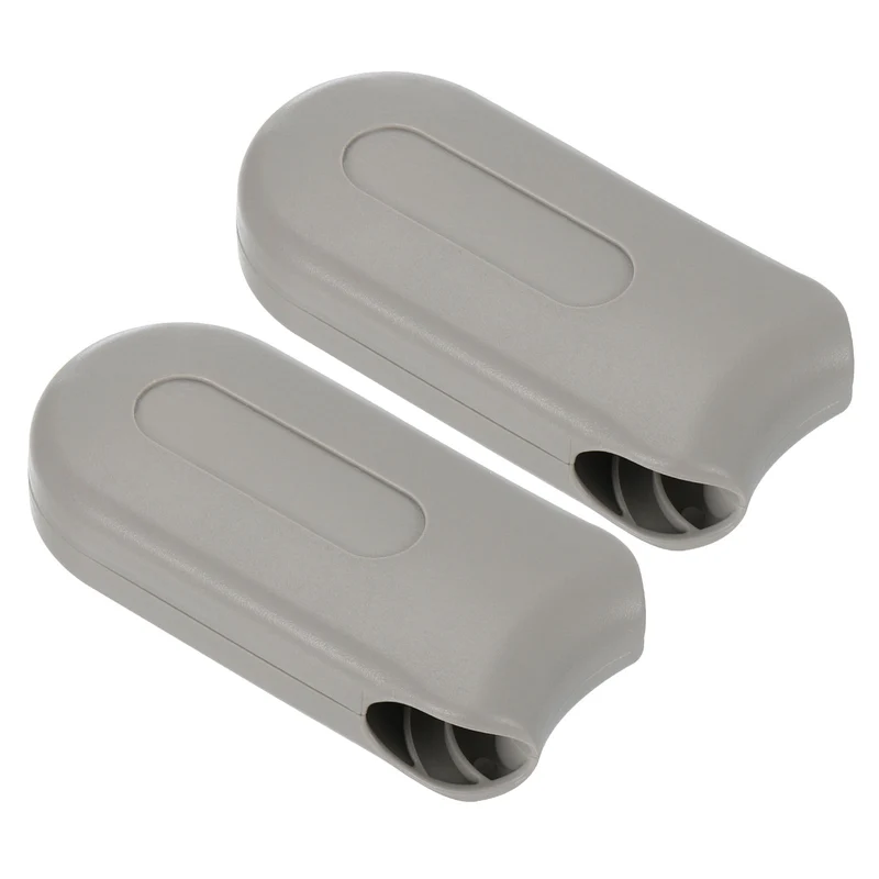 Blind Cord Weight, 2Pcs Curtain Shutter Beaded Roller Chain Handle Grey